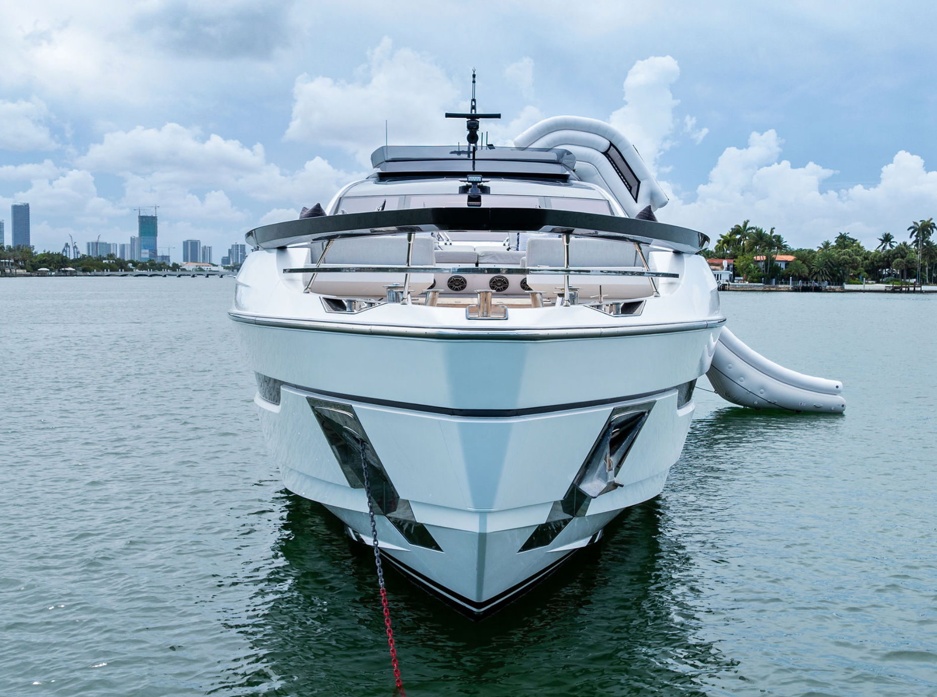 100ft Azimut “Rosa” w/ Beach Setup