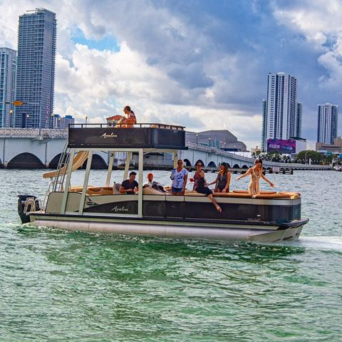 27ft Pontoon with Slide