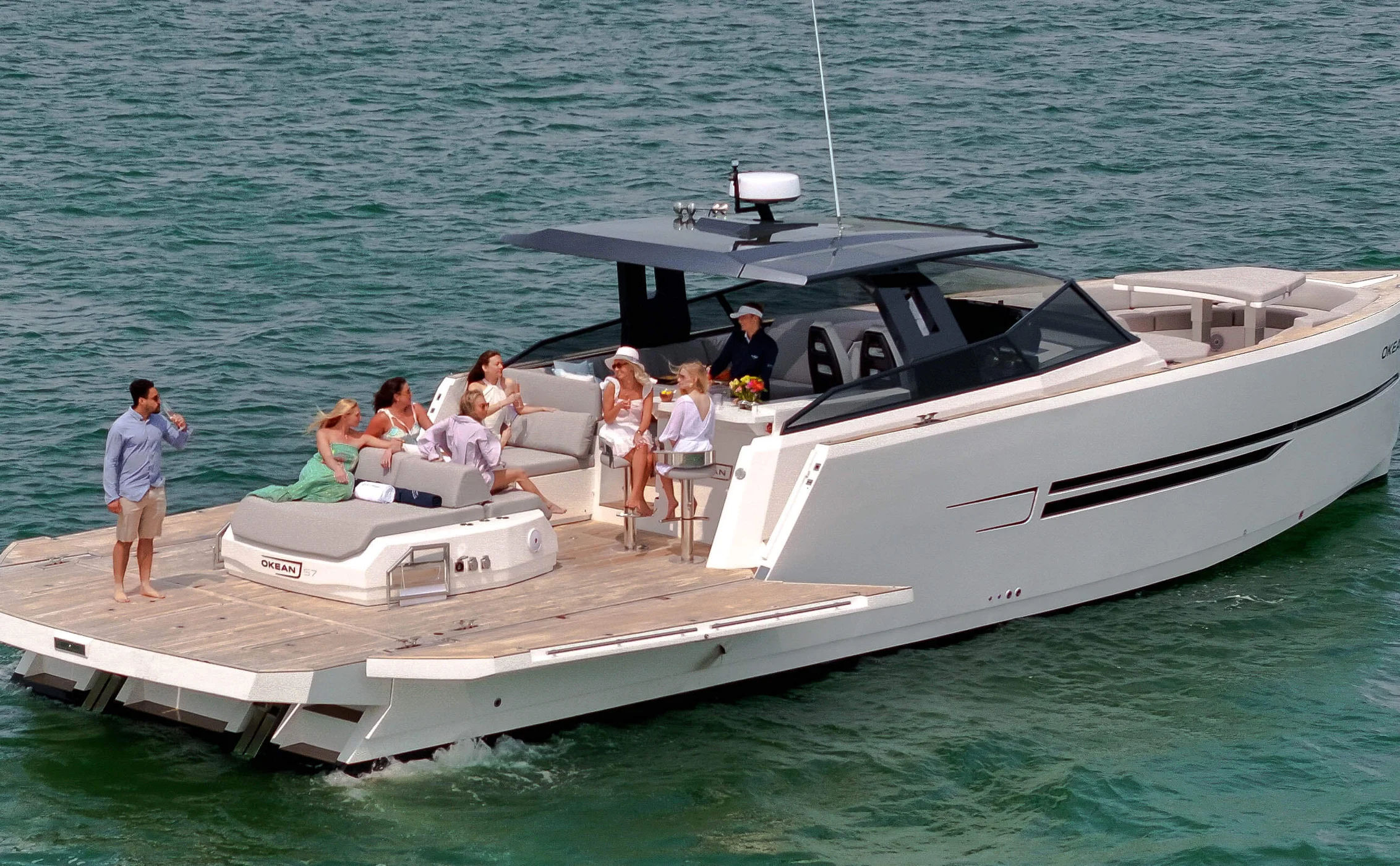 57ft B 2024 Okean + 2 Seabobs