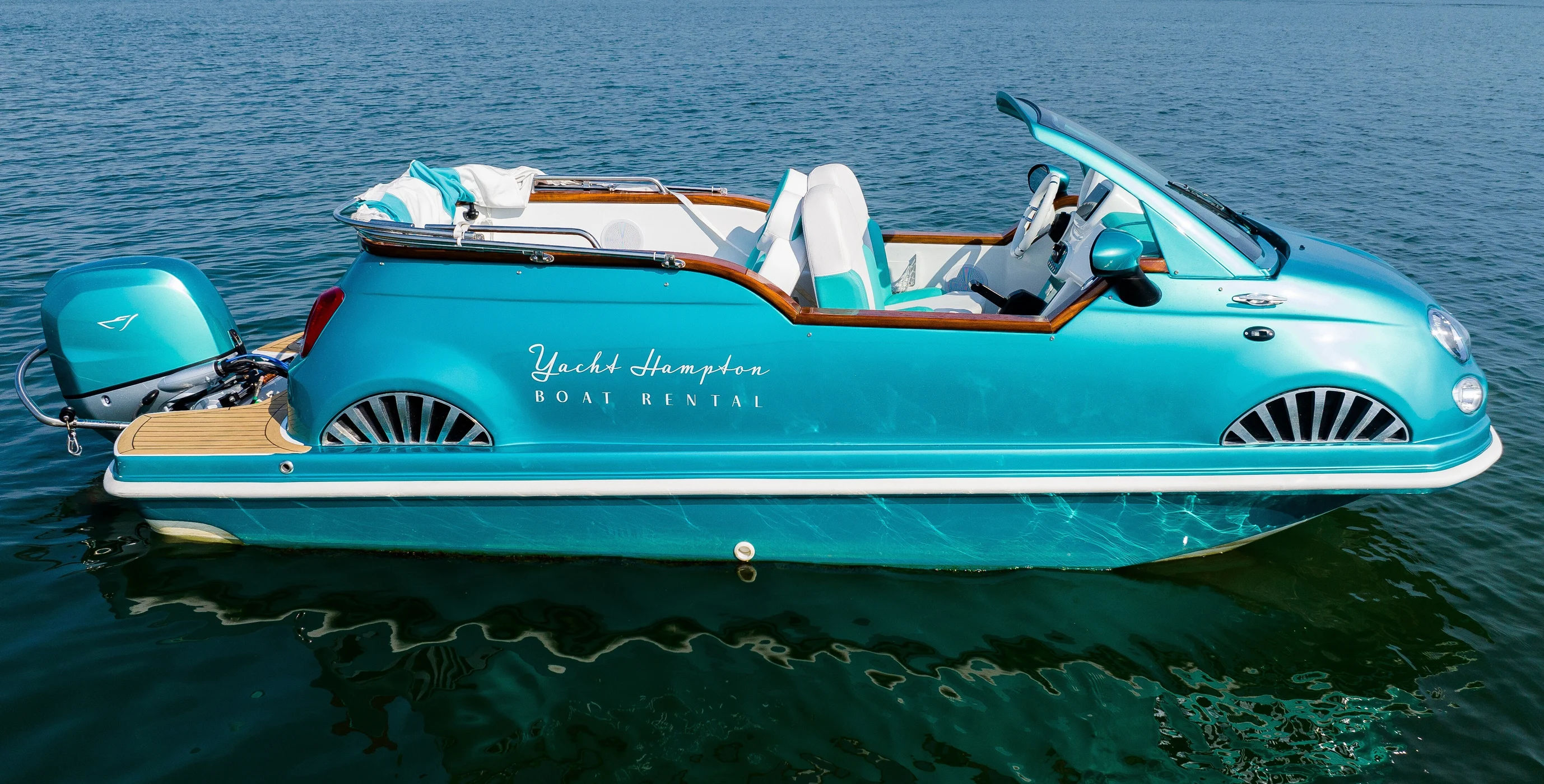 16ft 2024 Fiat 500 Water Taxi/Tubing Car Boat