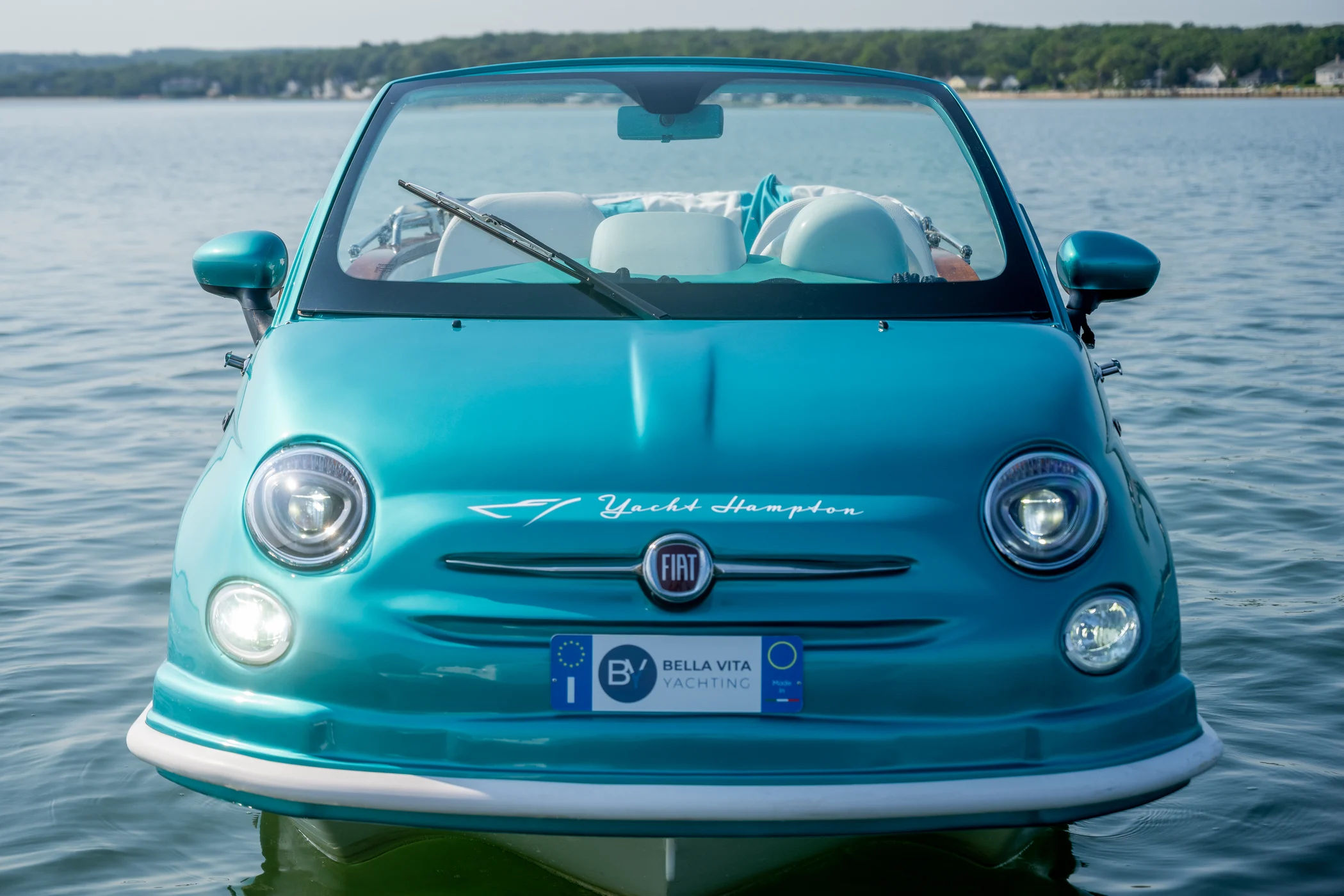 16ft 2024 Fiat 500 Water Taxi/Tubing Car Boat