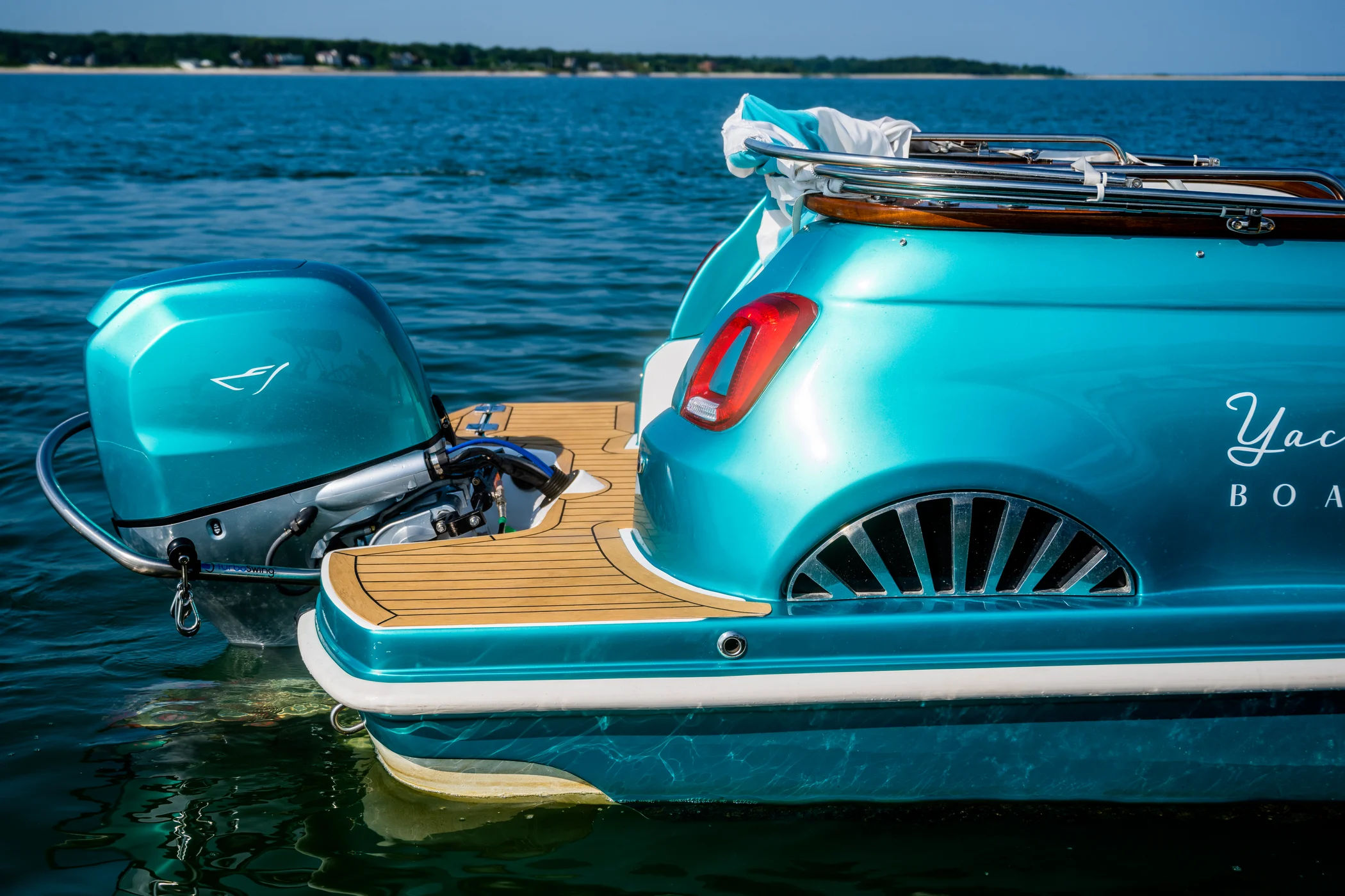 16ft 2024 Fiat 500 Water Taxi/Tubing Car Boat