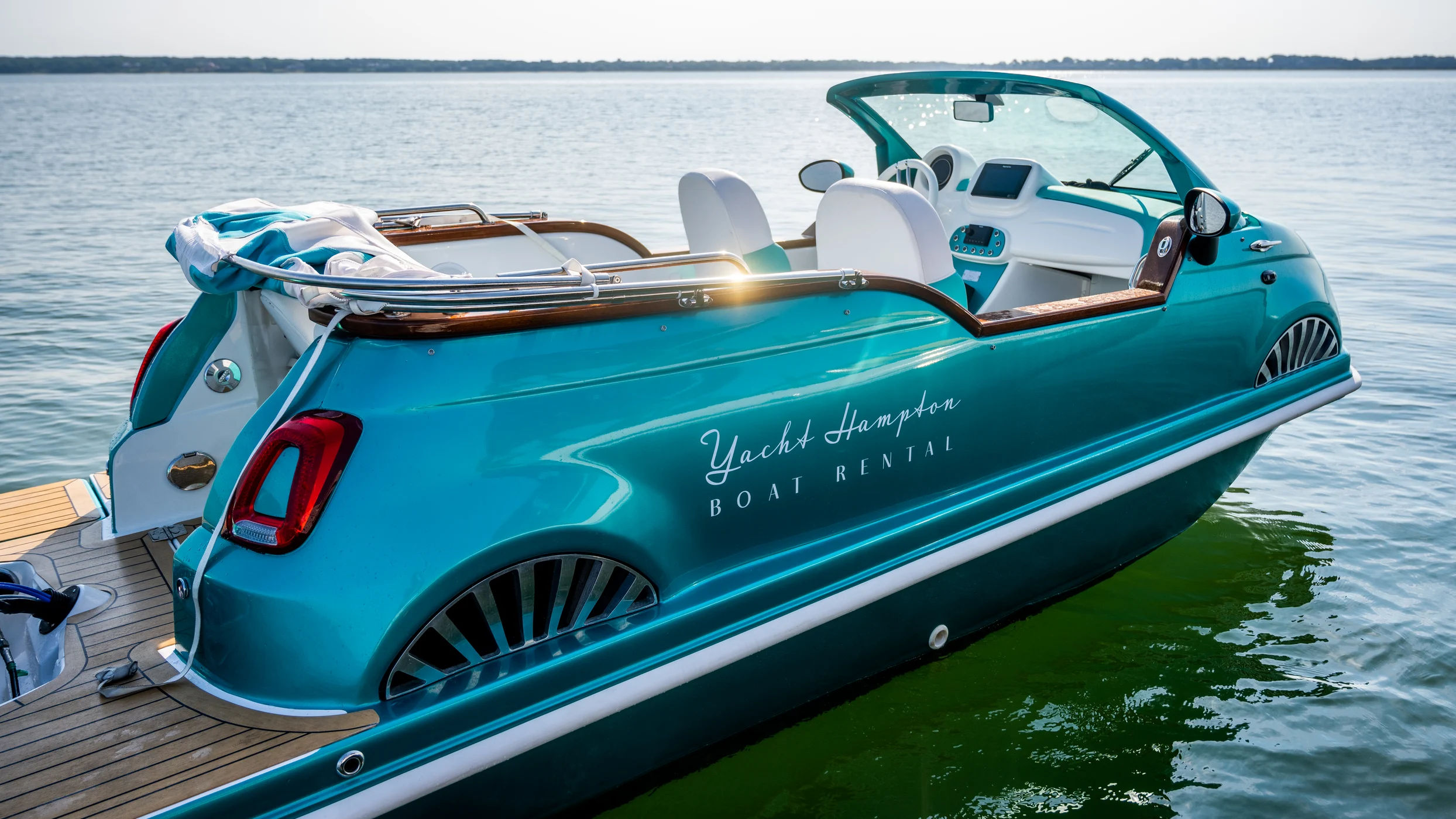 16ft 2024 Fiat 500 Water Taxi/Tubing Car Boat