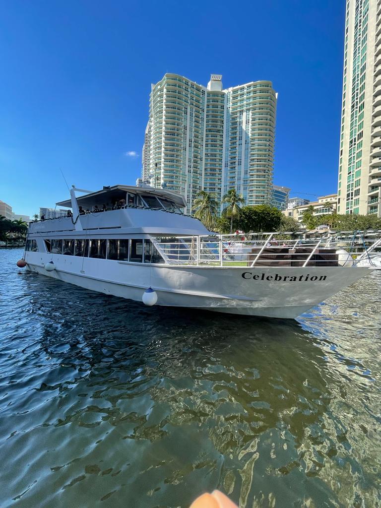 100ft High Capacity Mega Yacht “Celebration”