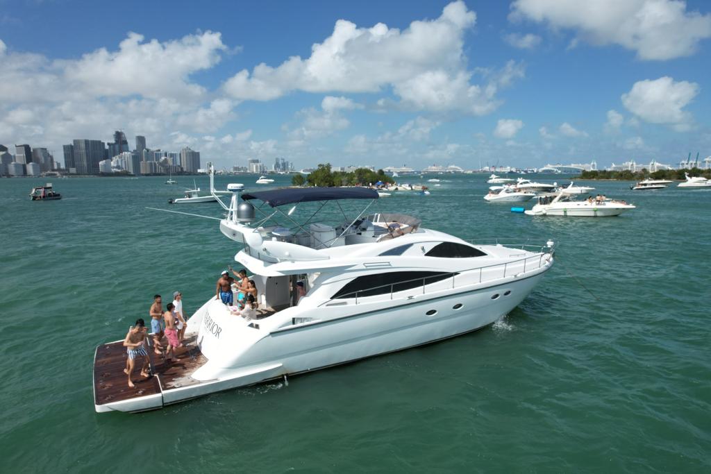 65ft Aicon “Warrior” Flybridge