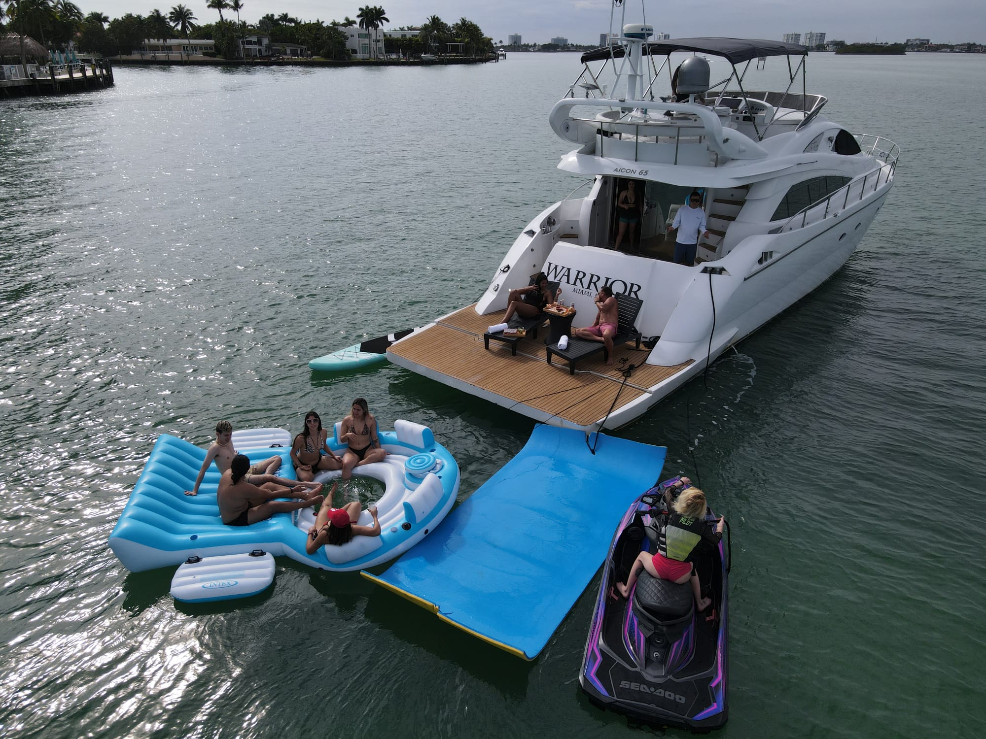 65ft Aicon “Warrior” Flybridge