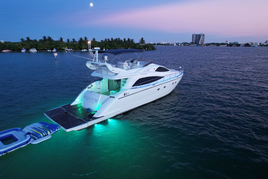 65ft Aicon “Warrior” Flybridge