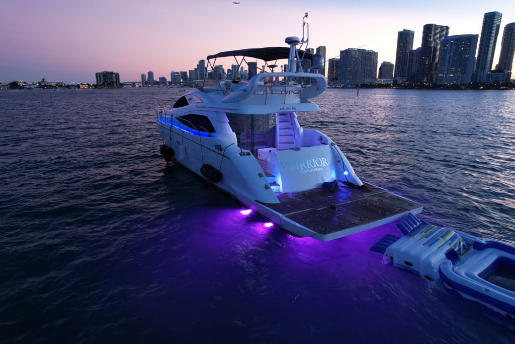 65ft Aicon “Warrior” Flybridge