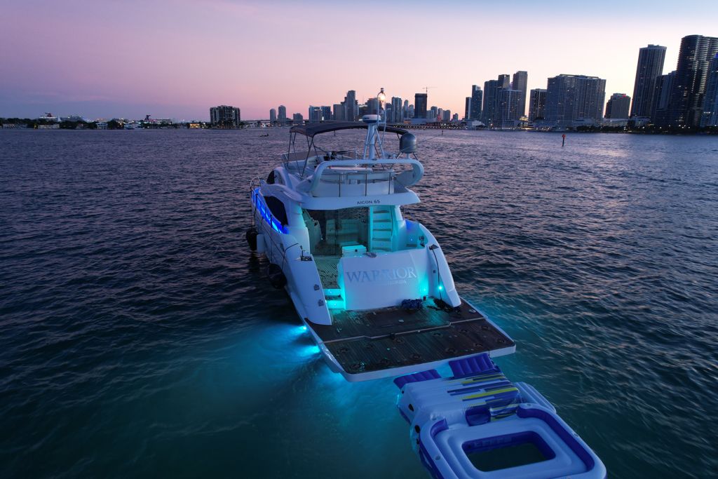 65ft Aicon “Warrior” Flybridge