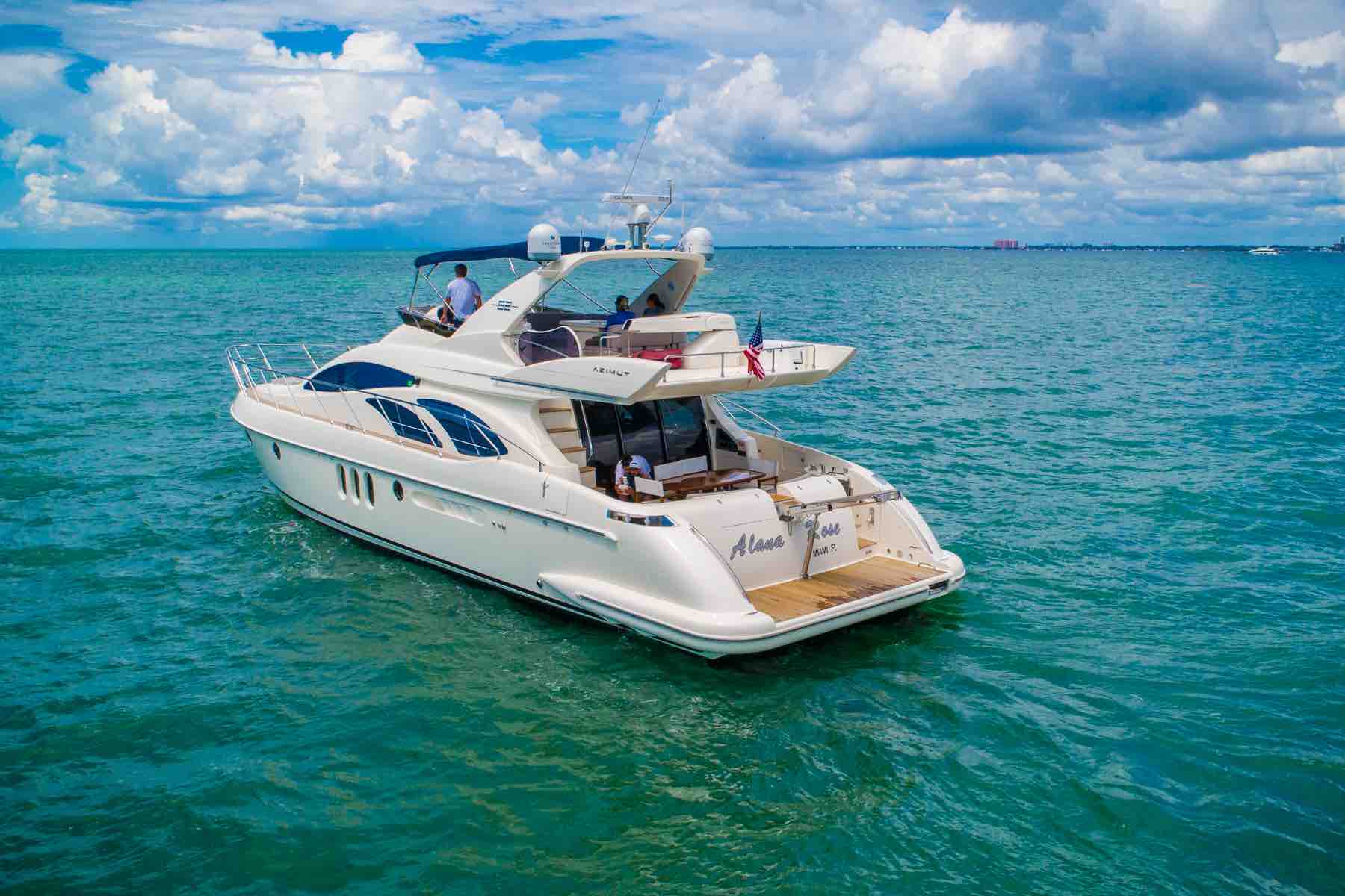 62' Azimut Fly + Water Toys + Jetski 1Hr