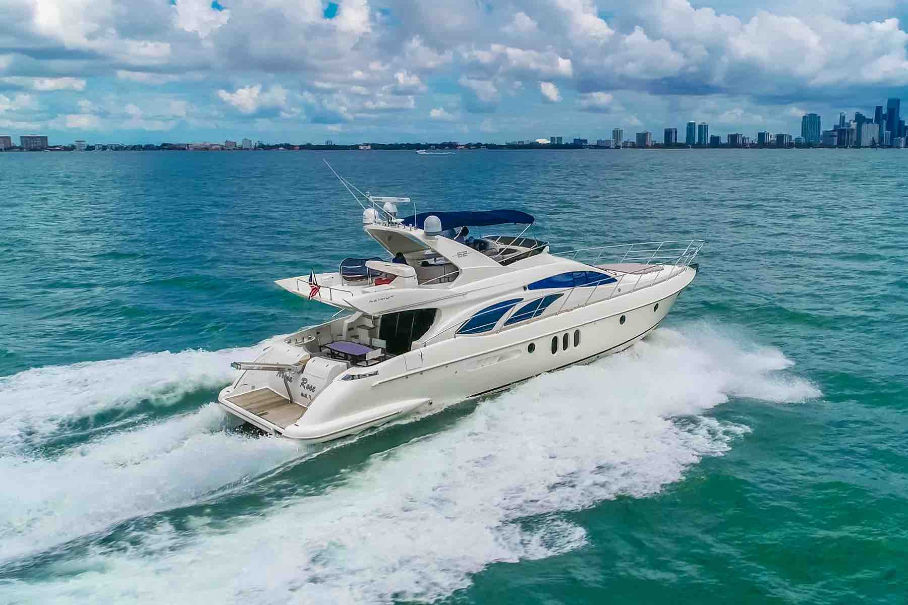 62' Azimut Fly + Water Toys + Jetski 1Hr
