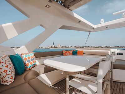 87' Ferretti + Water Toys
