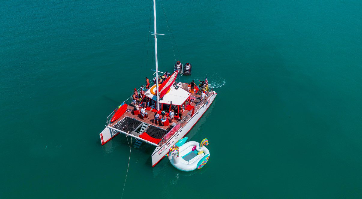 50' Catamaran + Water Toys