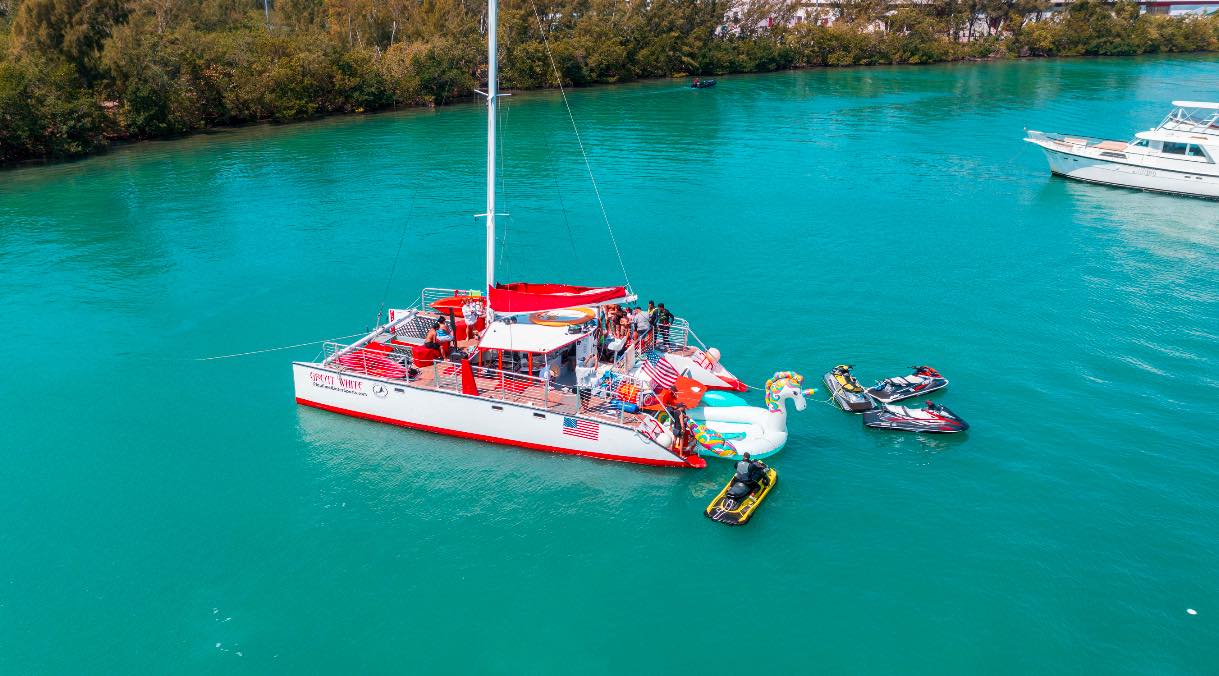 50' Catamaran + Water Toys
