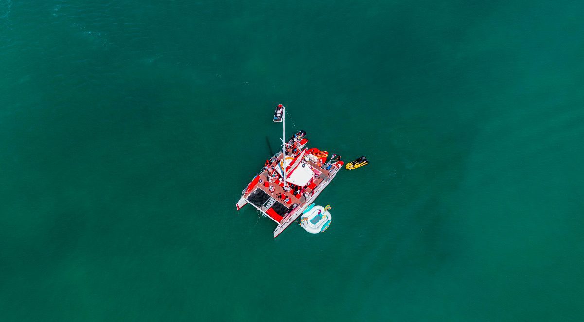 50' Catamaran + Water Toys